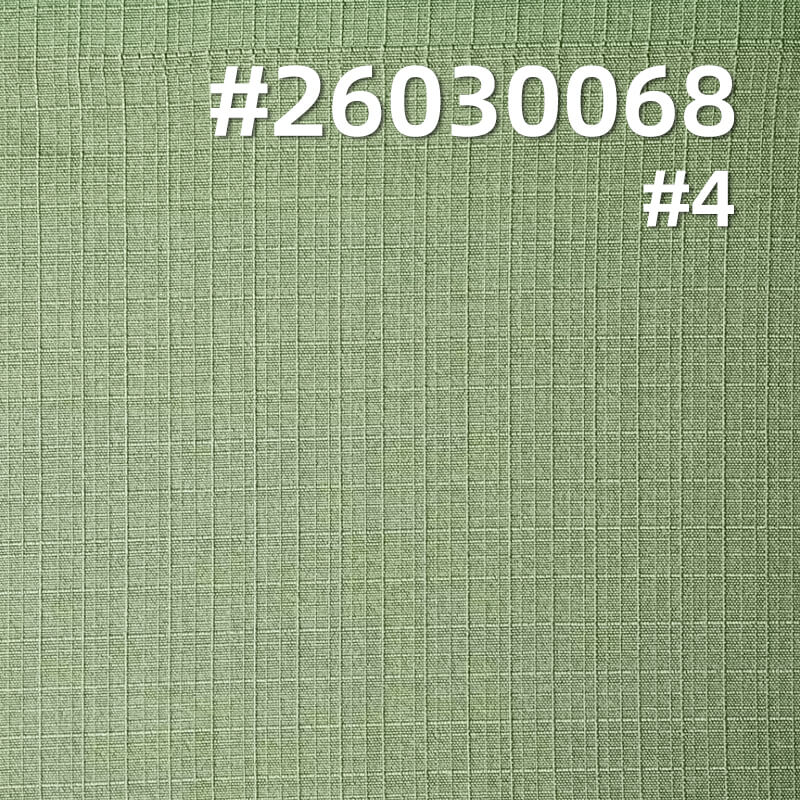145g/m2 Polyester Jacquard Check Dyed Fabric|Stretch Fabric|Shirt Dress & Pants Fabric