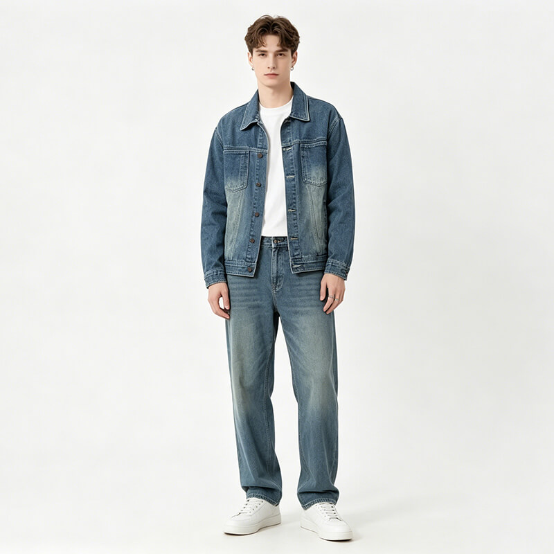 100% Cotton Selvedge Denim|13oz Warp & Weft Slub Twill Denim|Denim Jacket & Jeans Fabric
