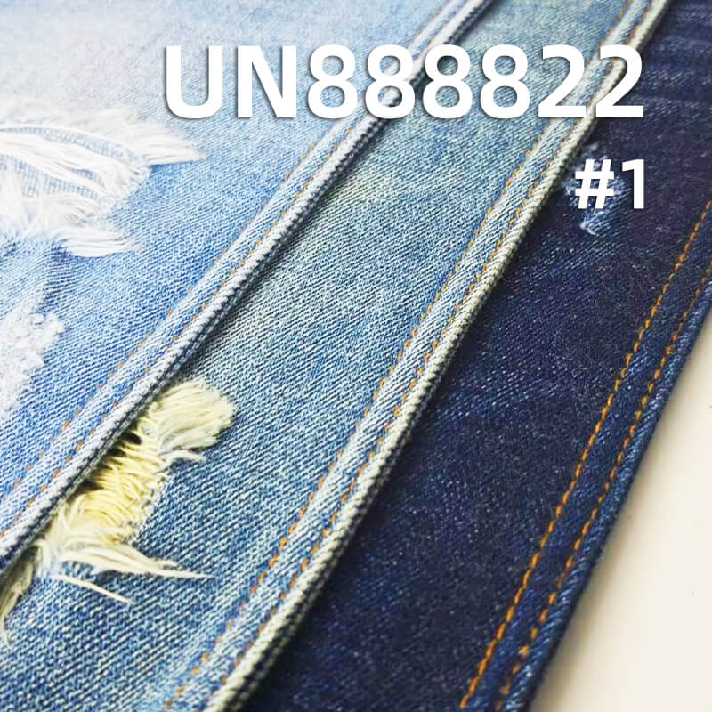 100% Cotton Selvedge Denim|13oz Warp & Weft Slub Twill Denim|Denim Jacket & Jeans Fabric