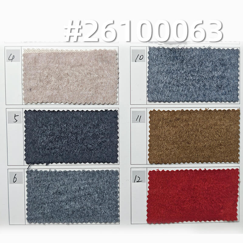 Single-Sided Short-Nap Wool Blend Fabric | 200g/m² (300g/m) Brushed Woolen Textile | Fabric for Outerwear, Trousers & Suits SEO Keyword Extraction