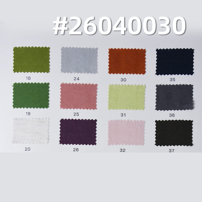 Two-Sided Twill Fabric |130g/m² Tencel-Rayon-Linen Blend Woven Textile | Fabric for Women's Fashion, Shirts & Skirts