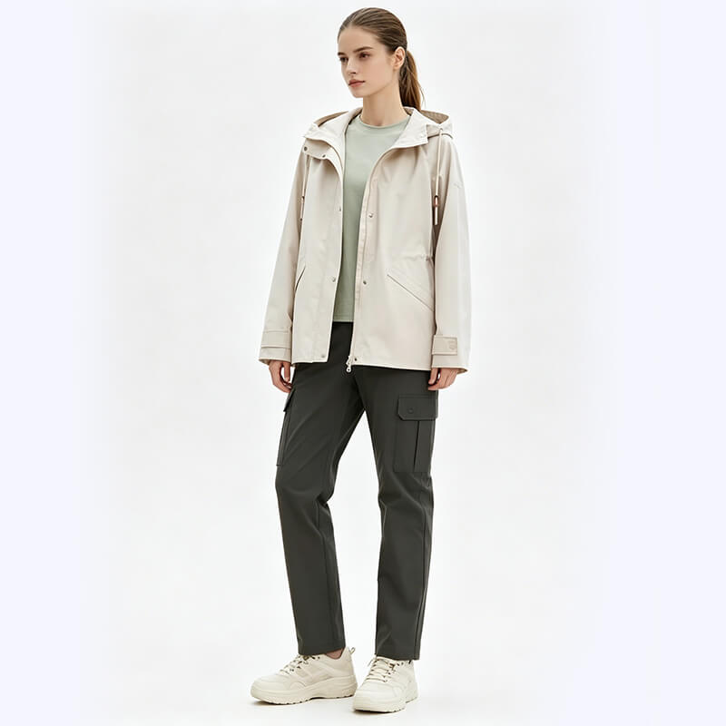 185g/m2 Cotton-Nylon Plain Weave Dyed Fabric|Jacket Trench Coat & Workwear Pants Fabric