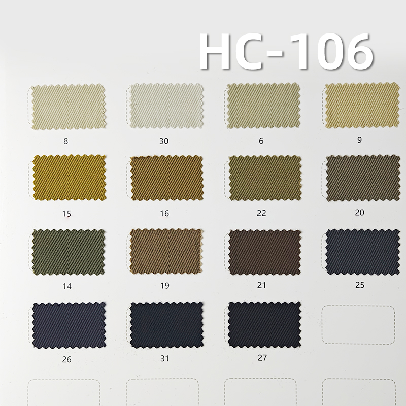 195g/m2 Cotton-Nylon Cavalry Twill Dyed Fabric|Jacket Trench Coat Workwear Pants & Skirt Fabric