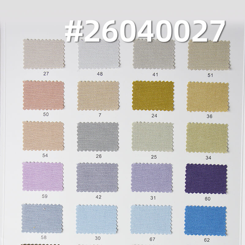 220g/m² Polyester-Rayon-Nylon Cross-Striped Fabric | Plain Woven Textured Textile | Fabric for Casual Outerwear, Suits, Trousers & Skirts