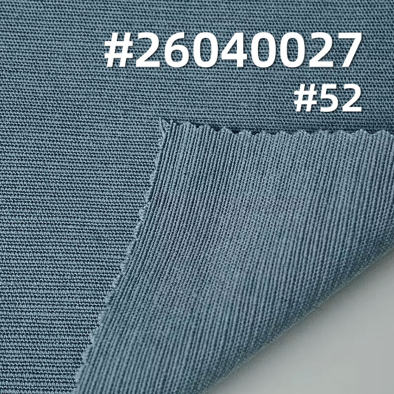 220g/m² Polyester-Rayon-Nylon Cross-Striped Fabric | Plain Woven Textured Textile | Fabric for Casual Outerwear, Suits, Trousers & Skirts