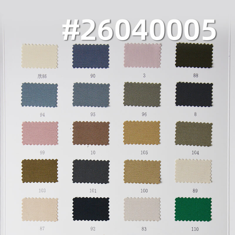 Polyester-Cotton Twill Fabric|190g/m2 Dyed Fabric|Business Wear Matching Set Uniform & Skirt Fabric