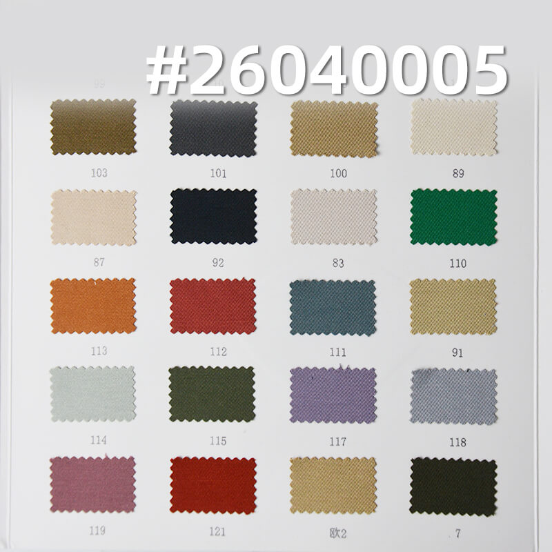 Polyester-Cotton Twill Fabric|190g/m2 Dyed Fabric|Business Wear Matching Set Uniform & Skirt Fabric