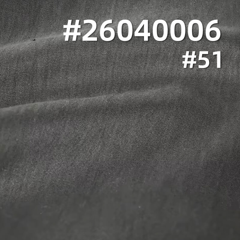 Polyester-Nylon Plain Weave Fabric|115g/m2 Suede-Touch Crinkle Dyed Fabric|Trench Coat Top & Pants Fabric