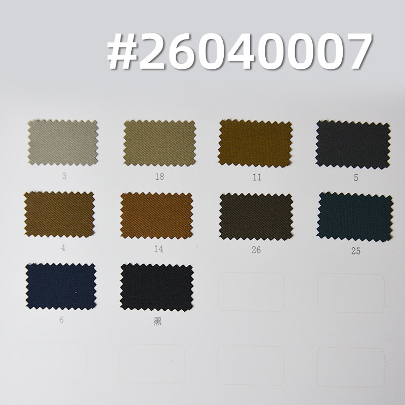 193g/m2 Polyester-Cotton Cavalry Twill Dyed Fabric|Business Wear Pants Skirt & Top Fabric