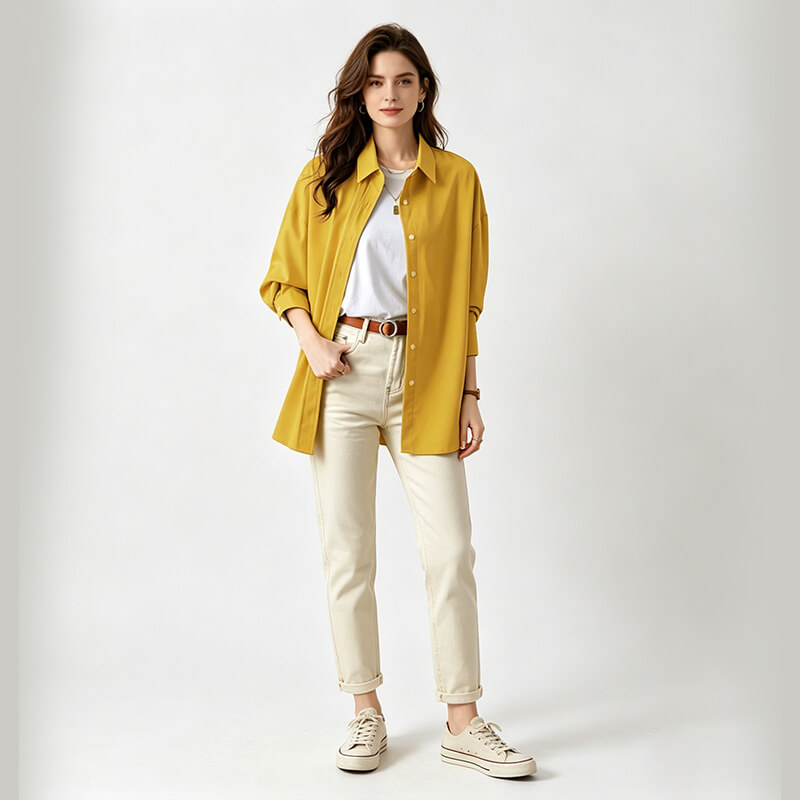 195g/m2 100% Polyester Peached Twill Dyed Fabric|Matching Set Uniform Pants & Skirt Fabric