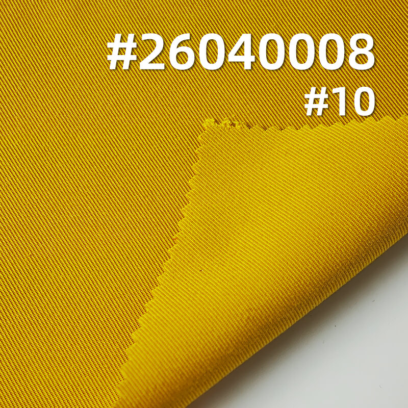 195g/m2 100% Polyester Peached Twill Dyed Fabric|Matching Set Uniform Pants & Skirt Fabric