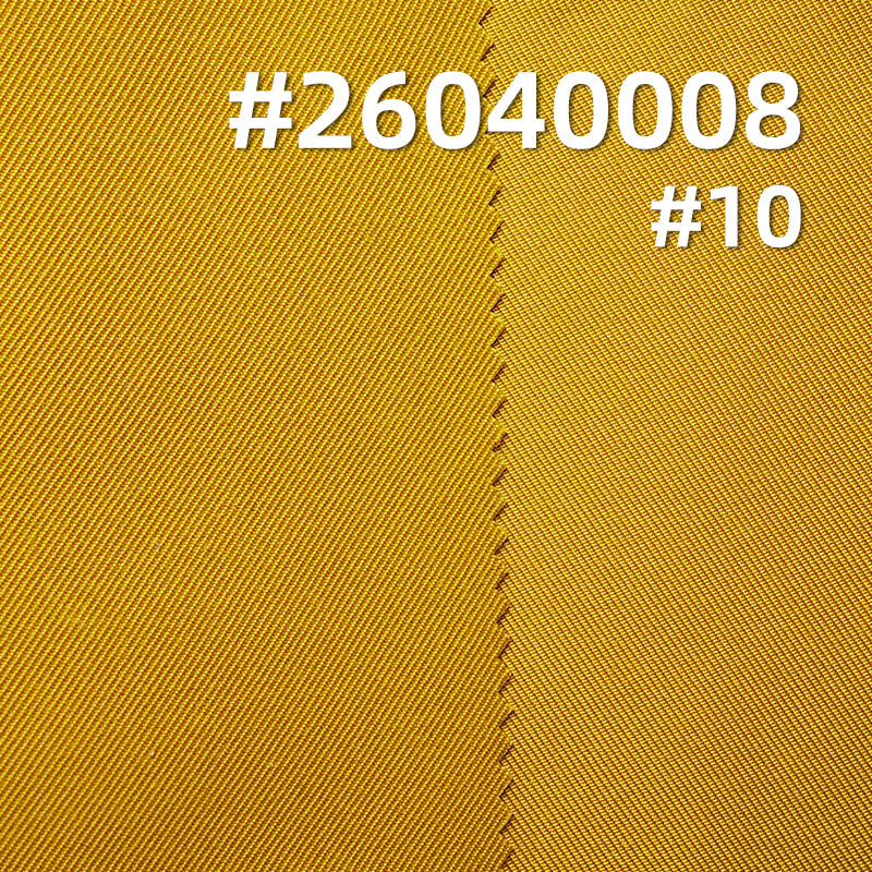 195g/m2 100% Polyester Peached Twill Dyed Fabric|Matching Set Uniform Pants & Skirt Fabric