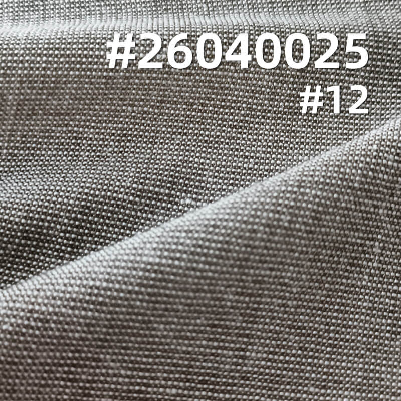 Polyester-Lyocell-Linen Blend Fabric | 148g/m² Plain Woven Textile | Fabric for Shirts & Skirts