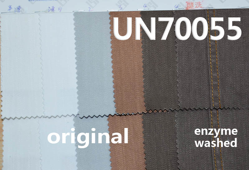 Cotton Stretch Dyed Fabric | 320g/m² Warp Slub 3/1 Twill | Fabric for Pants, Shirts,Jackets