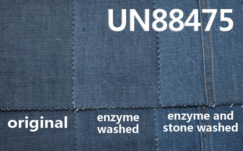 All-Cotton Slub Denim Fabric | 11.8oz Woven Twill Denim | Jeans, Denim Skirt, and Denim Shirt Material