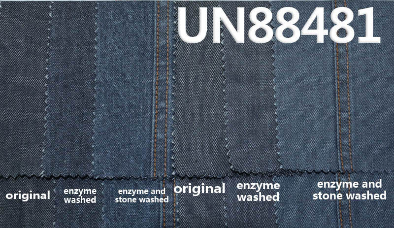 All-Cotton Slub Denim Fabric | 10oz Twill Wide-Width Denim | Shrink-Resistant | Jeans, Denim Skirt, and Denim Shirt Material