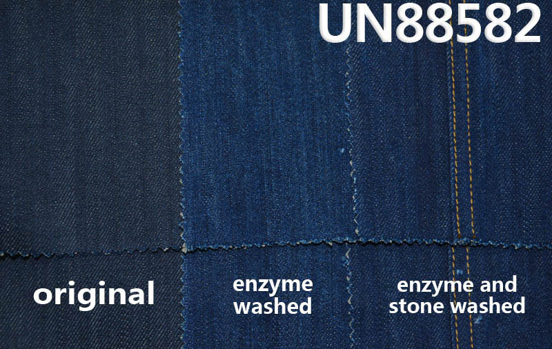 Colored Cotton Base Denim | 12.4oz 100% Cotton Slub | Pure Cotton 3/1 Twill Denim for Jeans, Jackets, Outerwear Fabric