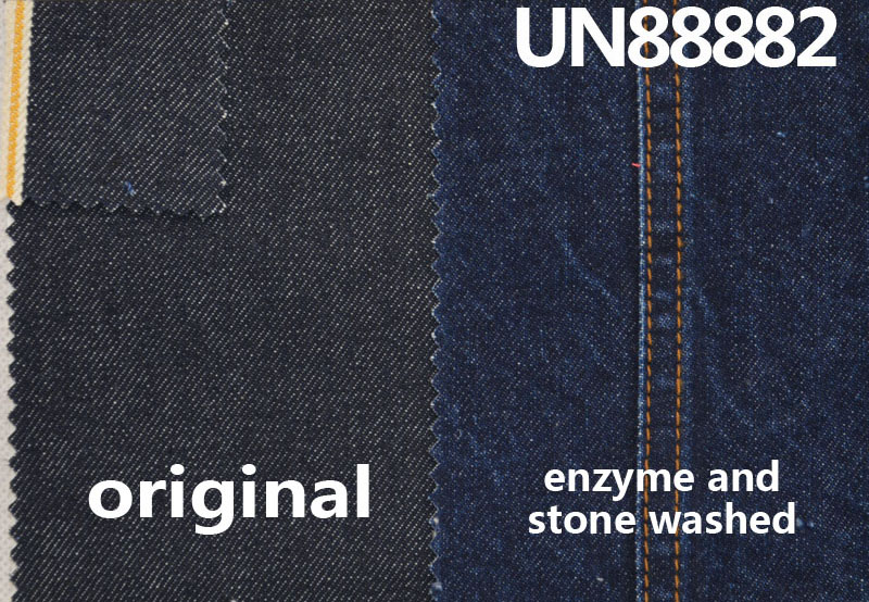 100% Cotton Selvedge Denim | 13.4 oz 3/1 “Z”Twill Denim | Autumn/Winter Heavyweight Red Ear Denim | Jeans, Denim Jackets, Outerwear Fabric
