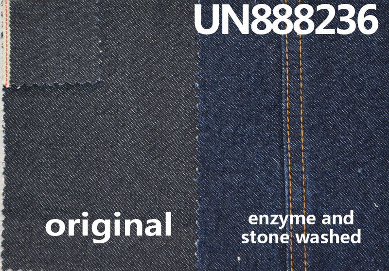 100% Cotton Denim |14.2 oz 3/1 “S” Twill Selvedge Denim | Black Fill Denim | Denim Pants, Jackets & Outerwear Fabric