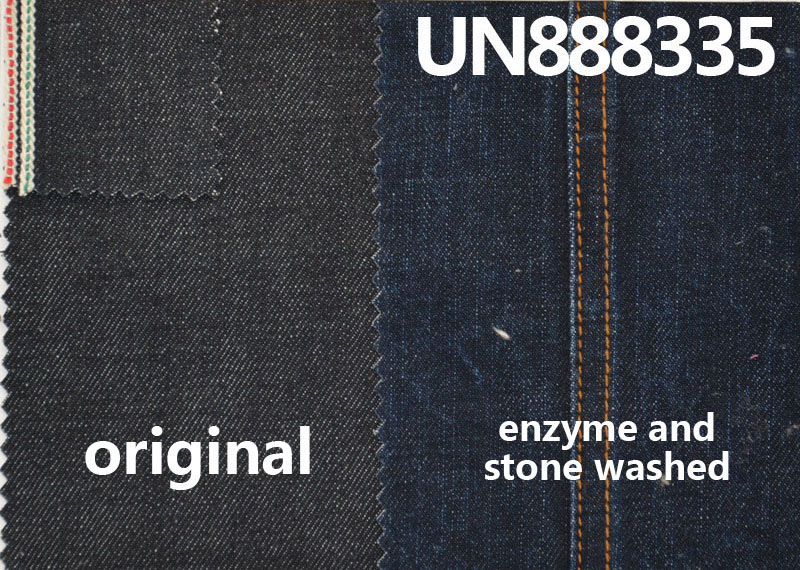 100% Cotton Selvedge Denim | 12.4oz Slub Cotton 3/1 "Z" Twill | Raw Denim | Jeans, Streetwear Jackets Fabric