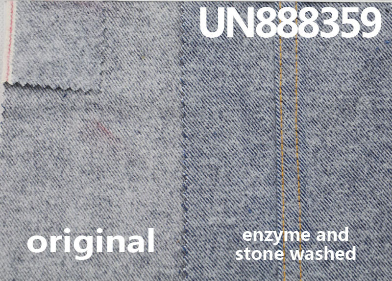 100% Cotton Selvedge Denim |13 oz Brushed Back“Z” Twill Denim| Fabric for Jeans & Trendy Denim Jackets