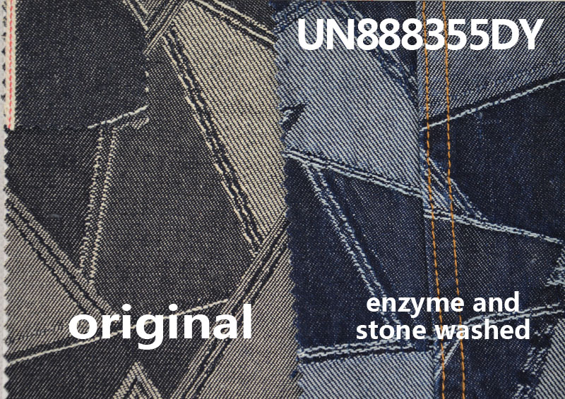 100% Cotton Dobby Selvedge Denim|12.4 oz Warp Slub Denim | Fabric for Jeans & Denim Jackets