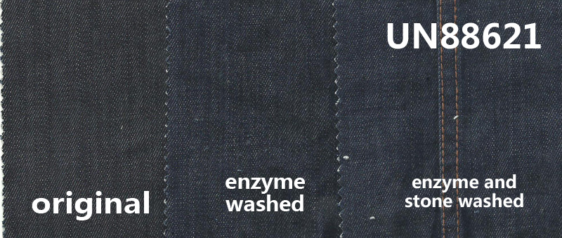 Mercerized Denim Fabric | 10 oz Cotton Stretch Slub Denim | “Z” Twill Fabric for Jeans, Skirts, Shirts