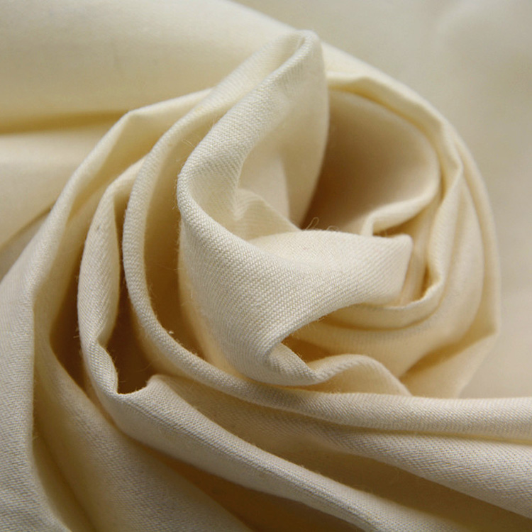 Cotton Linen Dyed Fabric | 147g/m² Cotton Linen Twill Fabric for Pants and Casual Jackets