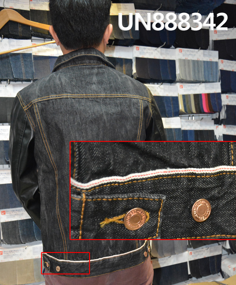 100% Cotton Selvedge Denim | 13oz Slub Cotton3/1 "Z" Twill | Raw Denim | Jeans, Streetwear Jacket Fabric