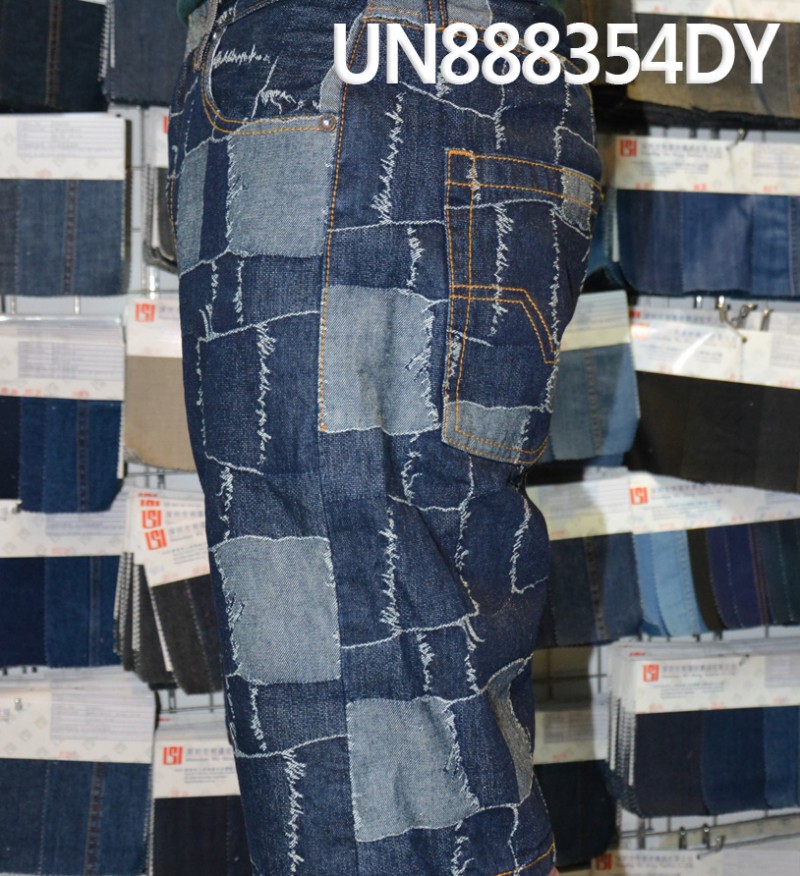 Dobby Denim Fabric | 12.5 oz Warp Slub Cotton Selvedge Denim | Material for Jeans & Denim Jackets