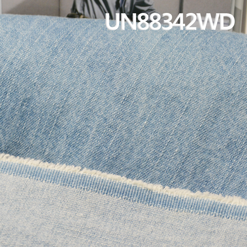 100% Cotton Denim | 9.6oz Long Slub Cotton Wash Denim Fabric for Jeans, Skirts, Shirts
