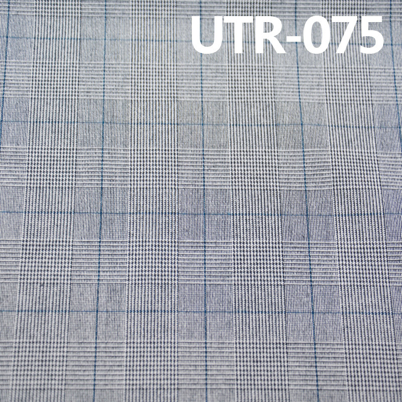 Stretch Yarn - Dyed Fabric | 265g/m² T/ R Yarn - Dyed Checked Fabric |Trousers & Outerwear Fabric