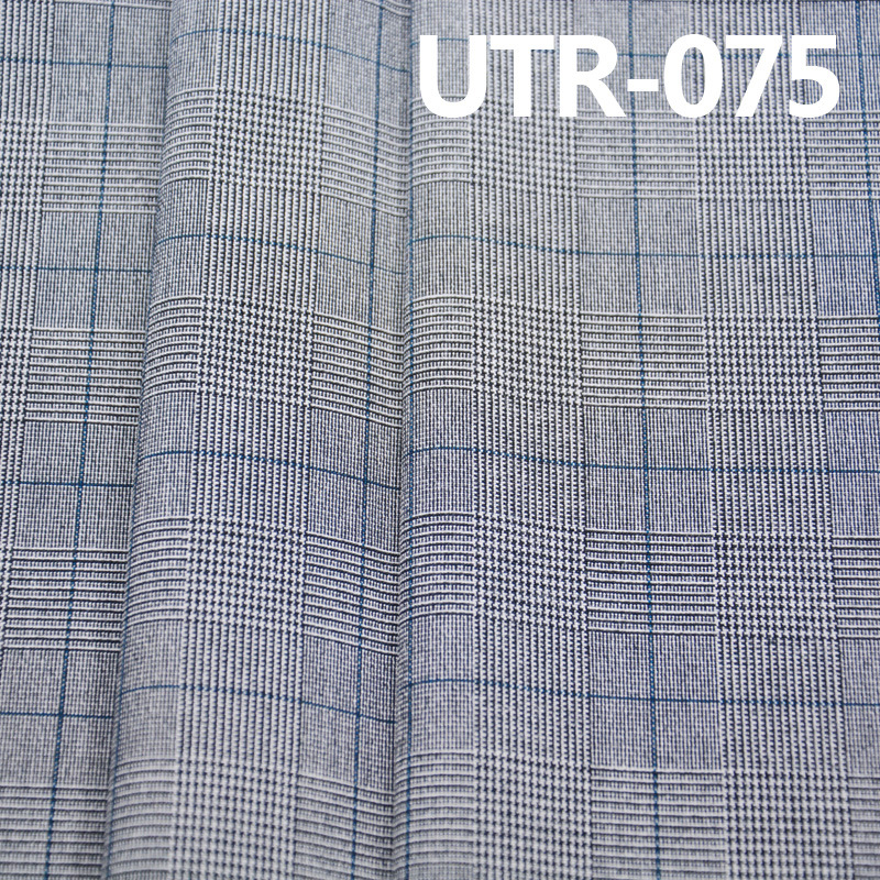 Stretch Yarn - Dyed Fabric | 265g/m² T/ R Yarn - Dyed Checked Fabric |Trousers & Outerwear Fabric