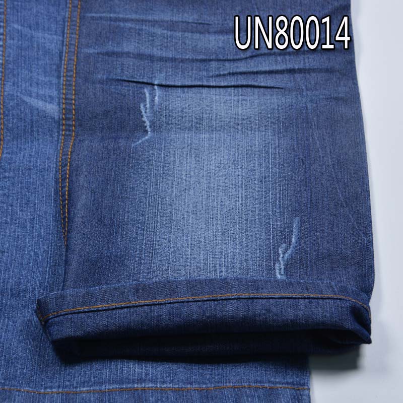 Poly-Cotton Stretch Denim Fabric | 7.5oz Slub Denim | Fabric for Denim Skirts, Denim Shirts