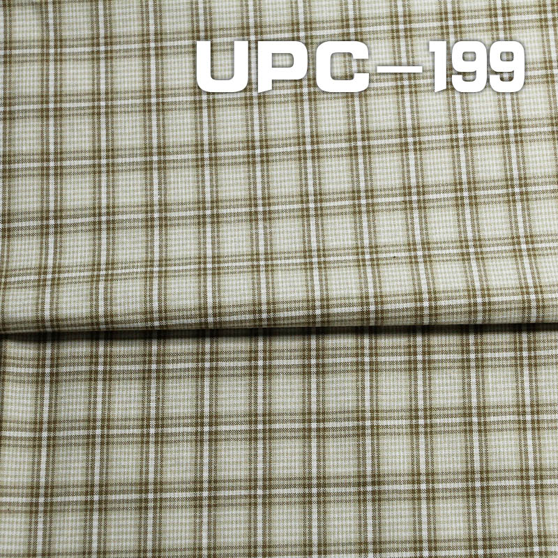 100% Cotton Yarn-Dyed Fabric | 112g/m² Yarn-Dyed Check Fabric |Fabric for Pants, Skirts, Casual Tops