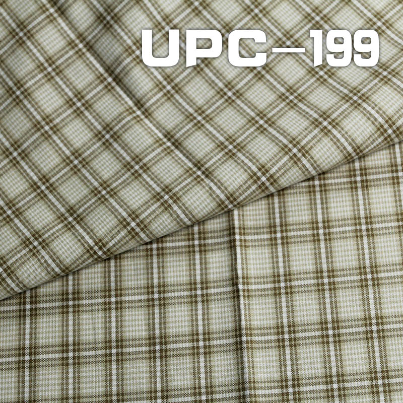 100% Cotton Yarn-Dyed Fabric | 112g/m² Yarn-Dyed Check Fabric |Fabric for Pants, Skirts, Casual Tops