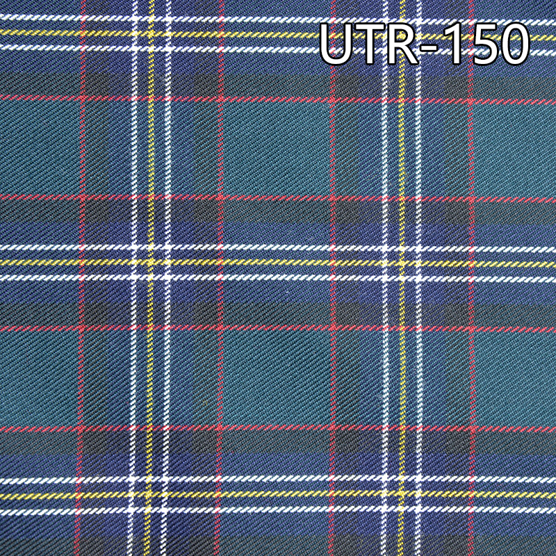 T/R Yarn-Dyed Plaid Fabric | 223g/m² Polyester-Rayon Plaid Fabric | T/R Checkered Fabric | Pants & Casual Shirt Material