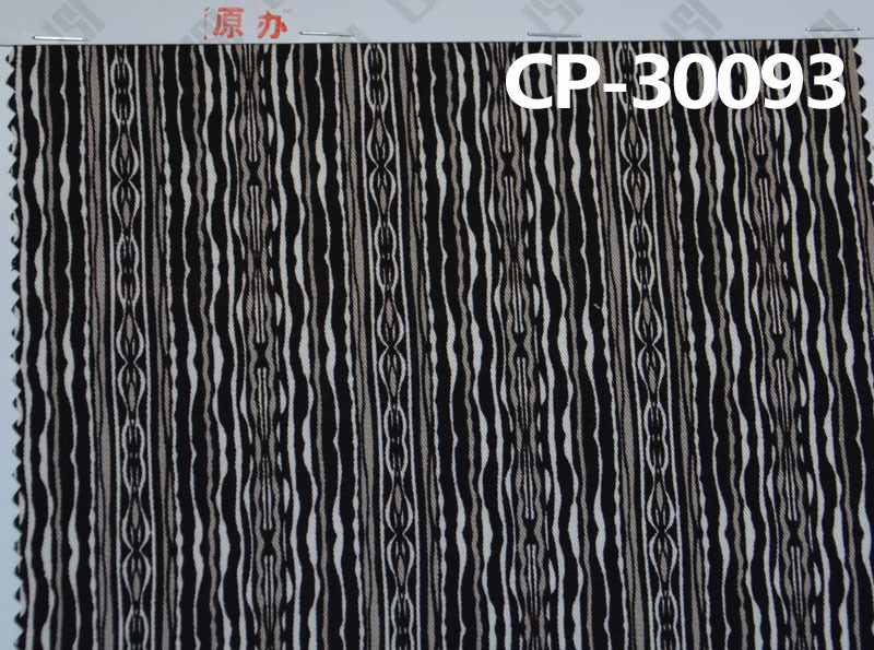 Supply of cotton twill fabric printed teak wood flower  166g/m2 54/56" CP-30093