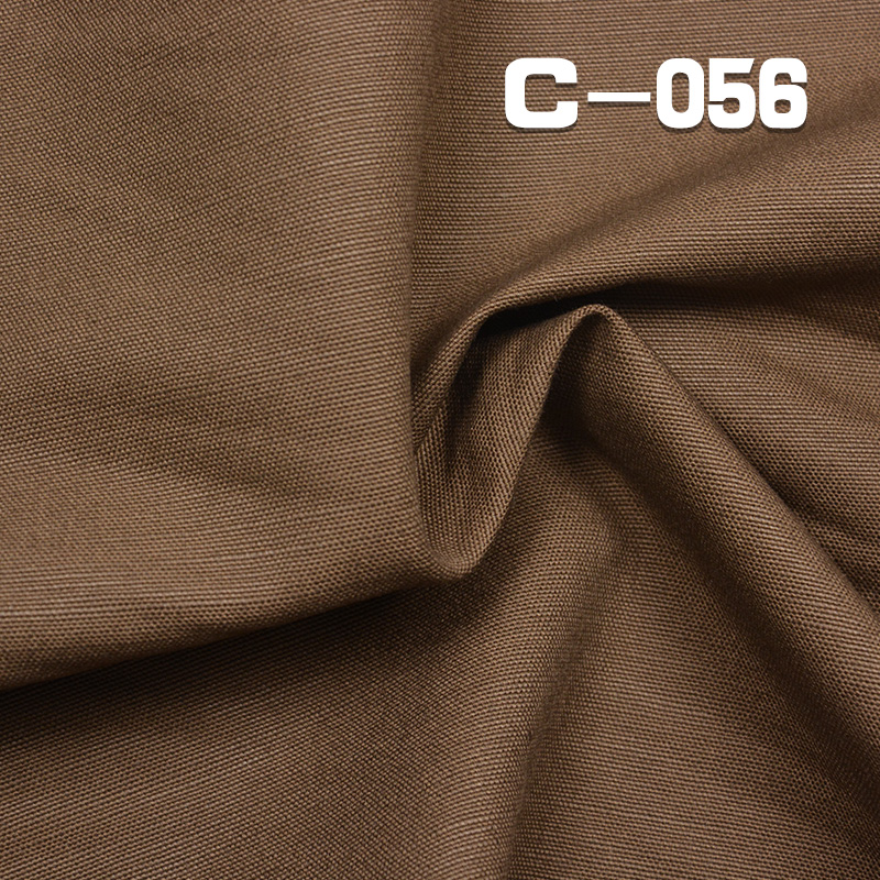100% Cotton Dyed Fabric | Double Warp Single Weft Canvas | 276g/m² Long Slub Canvas | Bag, Casual Wear, Work Pants Fabric