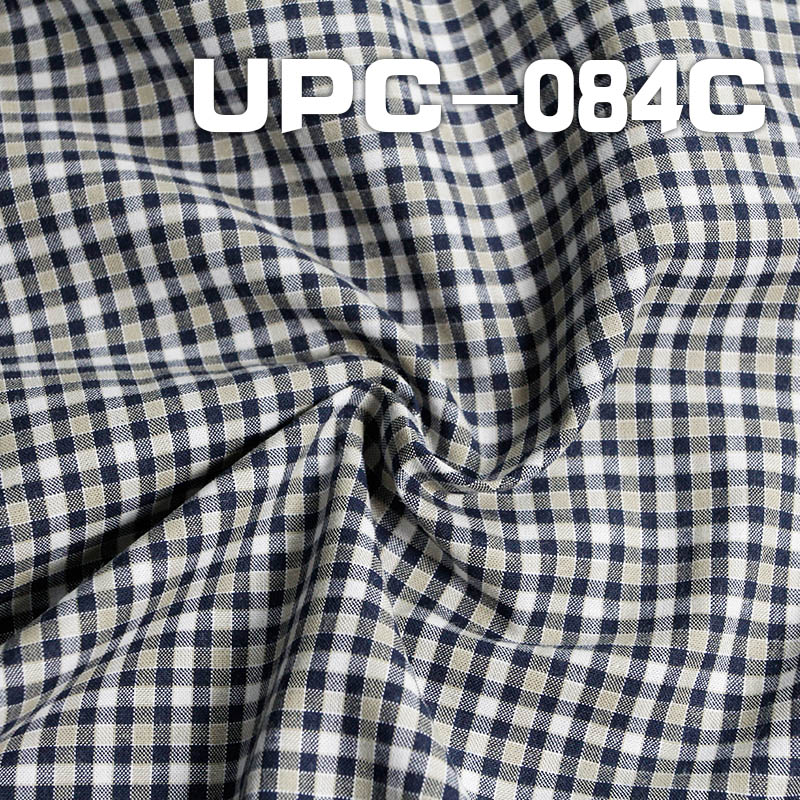 100% Cotton Yarn-Dyed Fabric | 123g/m² Gingham Check Fabric | For Skirts, Trousers & Shirts