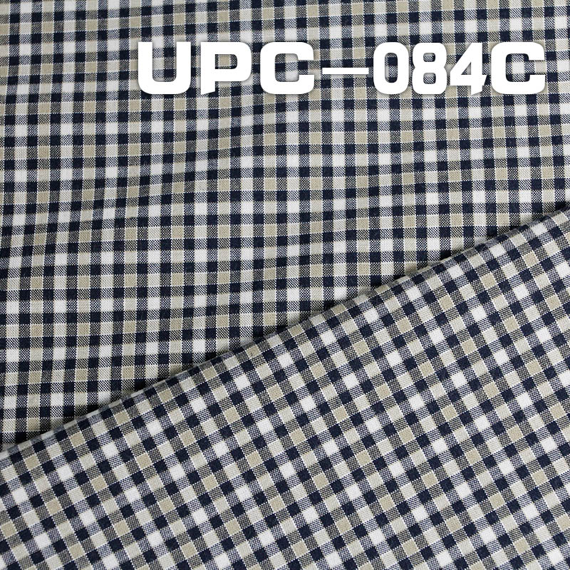 100% Cotton Yarn-Dyed Fabric | 123g/m² Gingham Check Fabric | For Skirts, Trousers & Shirts