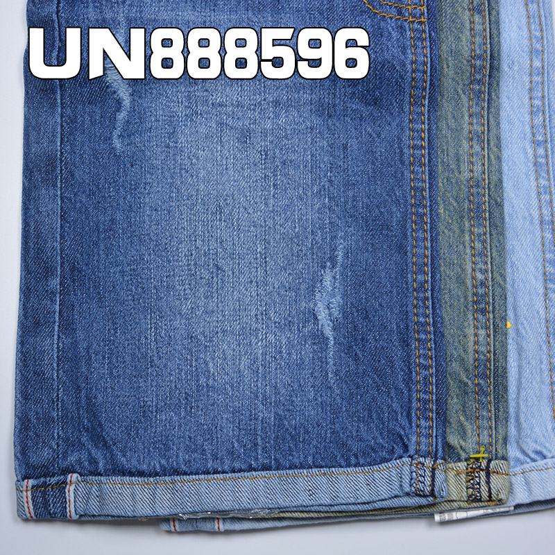 Cotton Linen Selvedge Denim | 10.5oz 3/1“Z” Twill Denim Fabric | For Jeans & Denim Jackets