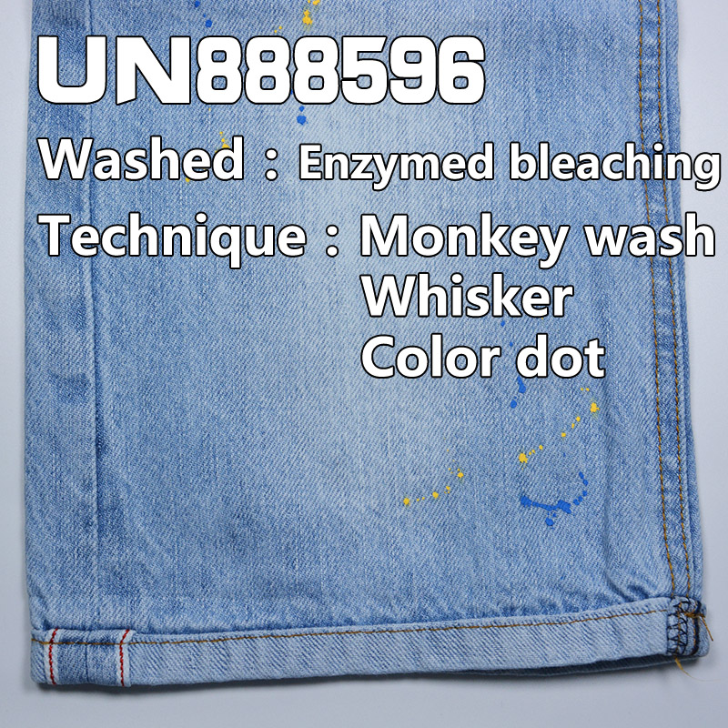 Cotton Linen Selvedge Denim | 10.5oz 3/1“Z” Twill Denim Fabric | For Jeans & Denim Jackets