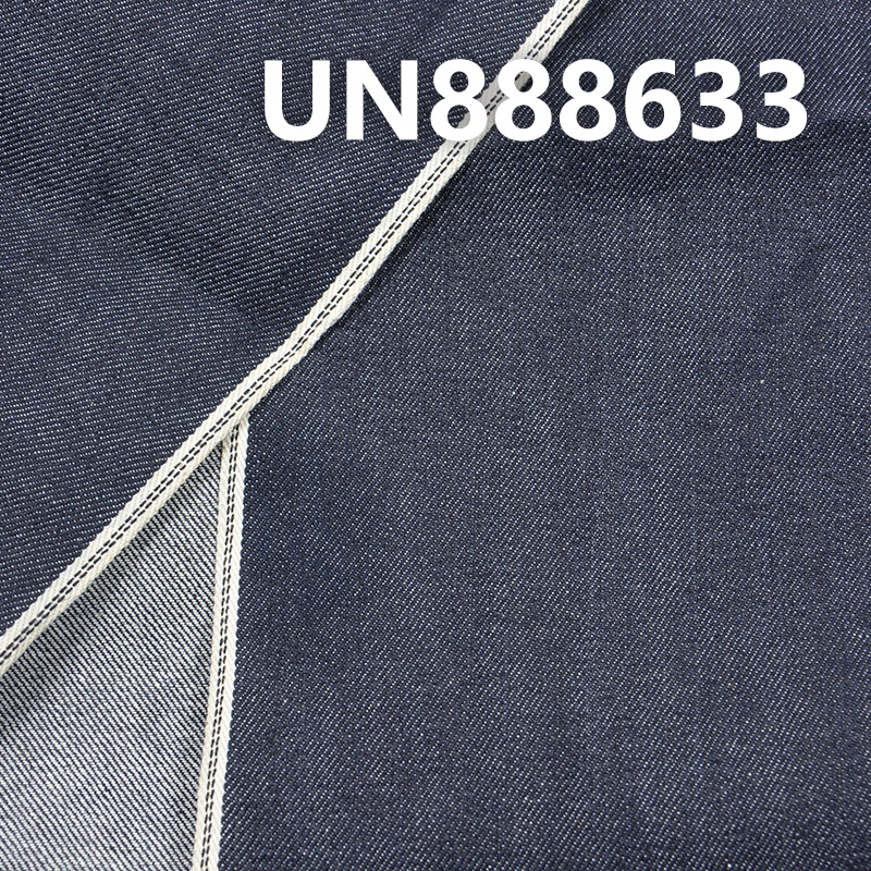 100%COTTON Selvedge Straight Slub Denim 30/31" 11.5OZ UN888633