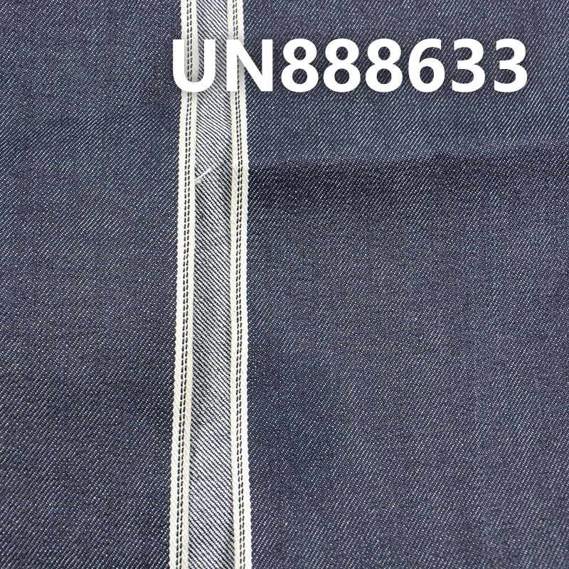 100%COTTON Selvedge Straight Slub Denim 30/31" 11.5OZ UN888633