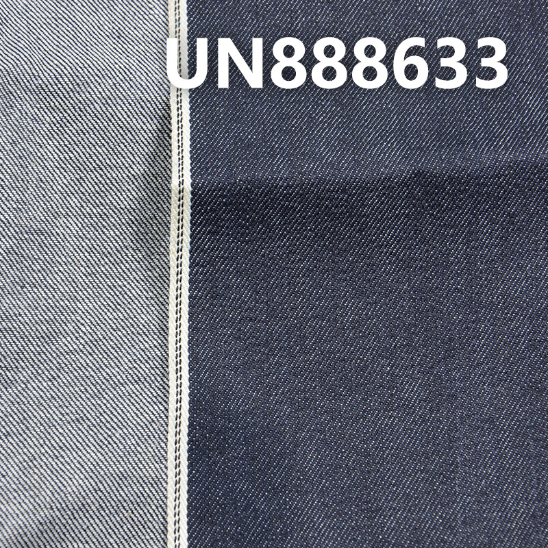 100%COTTON Selvedge Straight Slub Denim 30/31" 11.5OZ UN888633