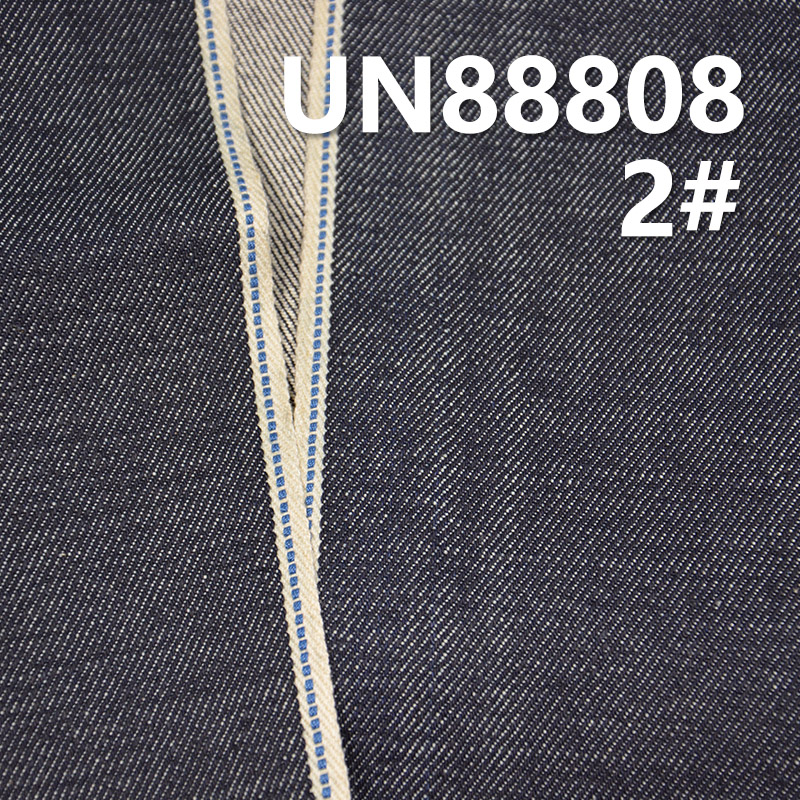 14.5oz Cotton Selvedge Denim | 3/1 "Z" Twill Slub Fabric for Jeans, Jackets,Outerwear