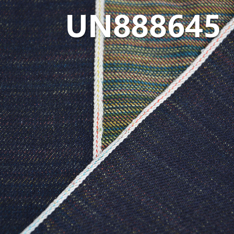 100% Cotton Slub Selvedge Denim Twill Color Bottom 32/33" 12oz UN888645