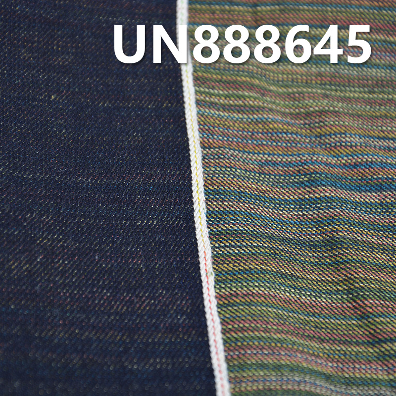 100% Cotton Slub Selvedge Denim Twill Color Bottom 32/33" 12oz UN888645