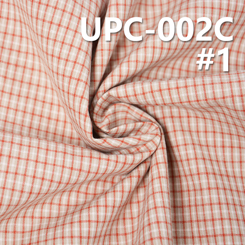 123g/m² 100% Cotton Yarn-Dyed Check Fabric | Fabric for Pants, Skirts, Casual Tops